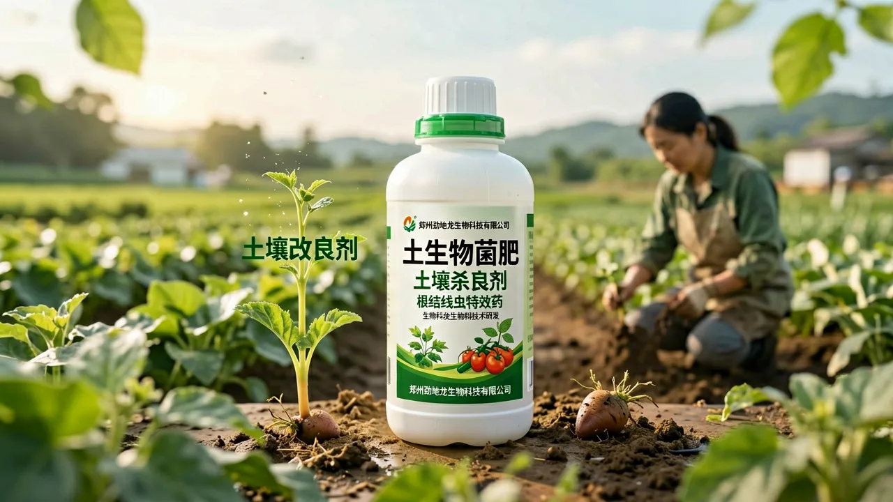 微生物菌肥田间失效频发，郑州劲地龙如何破解后期维护难题